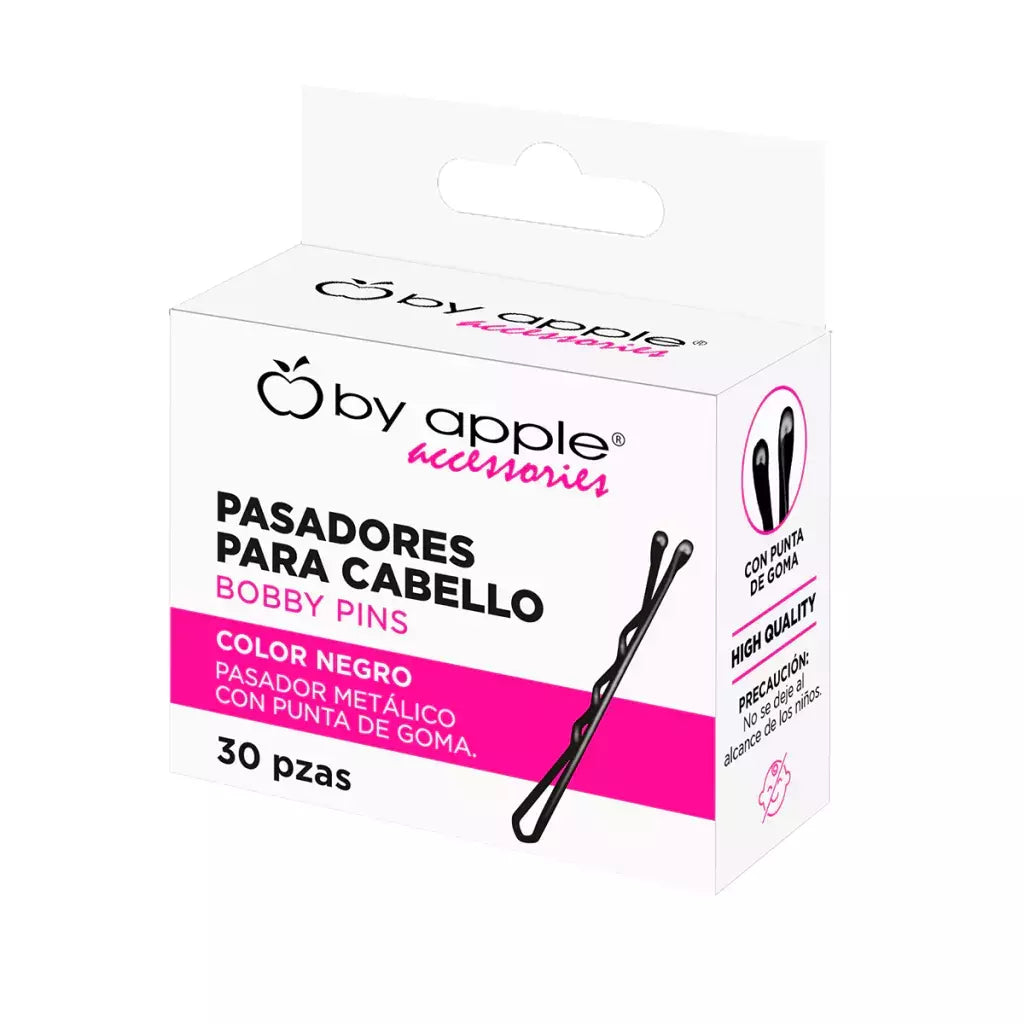 Pasador para Cabello By Apple 50pz - (Paquete de 12 Cajitas)