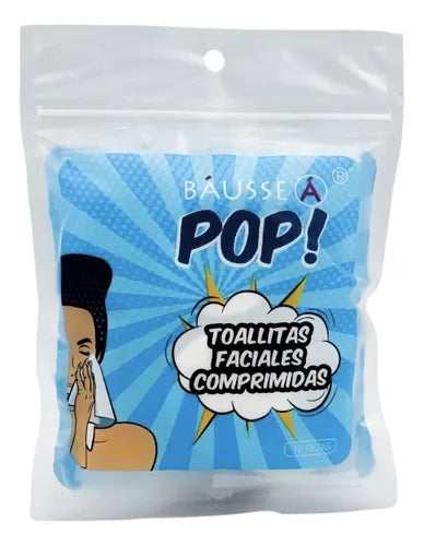 Toallitas Faciales Comprimidas 10pzs - Bausse