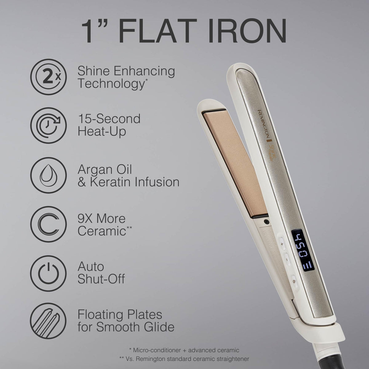 Plancha 1" Flat Iron #s9511 - Remington