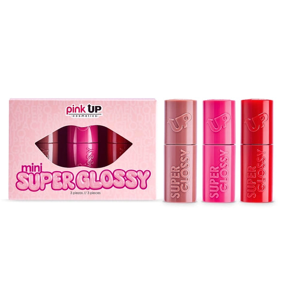 Kit Mini Super Glossy - Pink Up