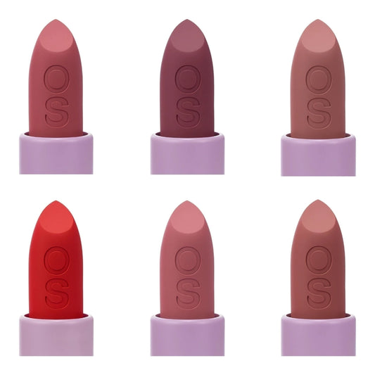 Gama de 6 Labial Soft Matexx Lipstick OS CXLXURS