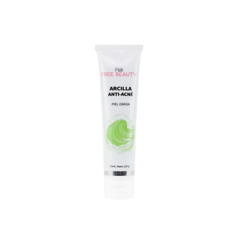 Arcilla anti acné - Free Beauty