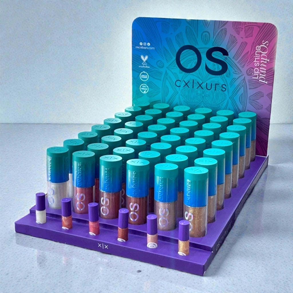 Gama de 6 Labiales Lip Shine OS CXLXURS
