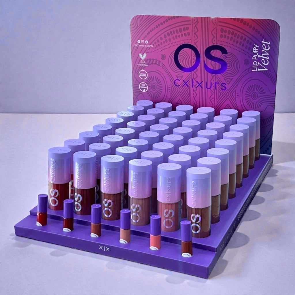 Gama de 6 Lip Puffy Velvet OS CXLXURS