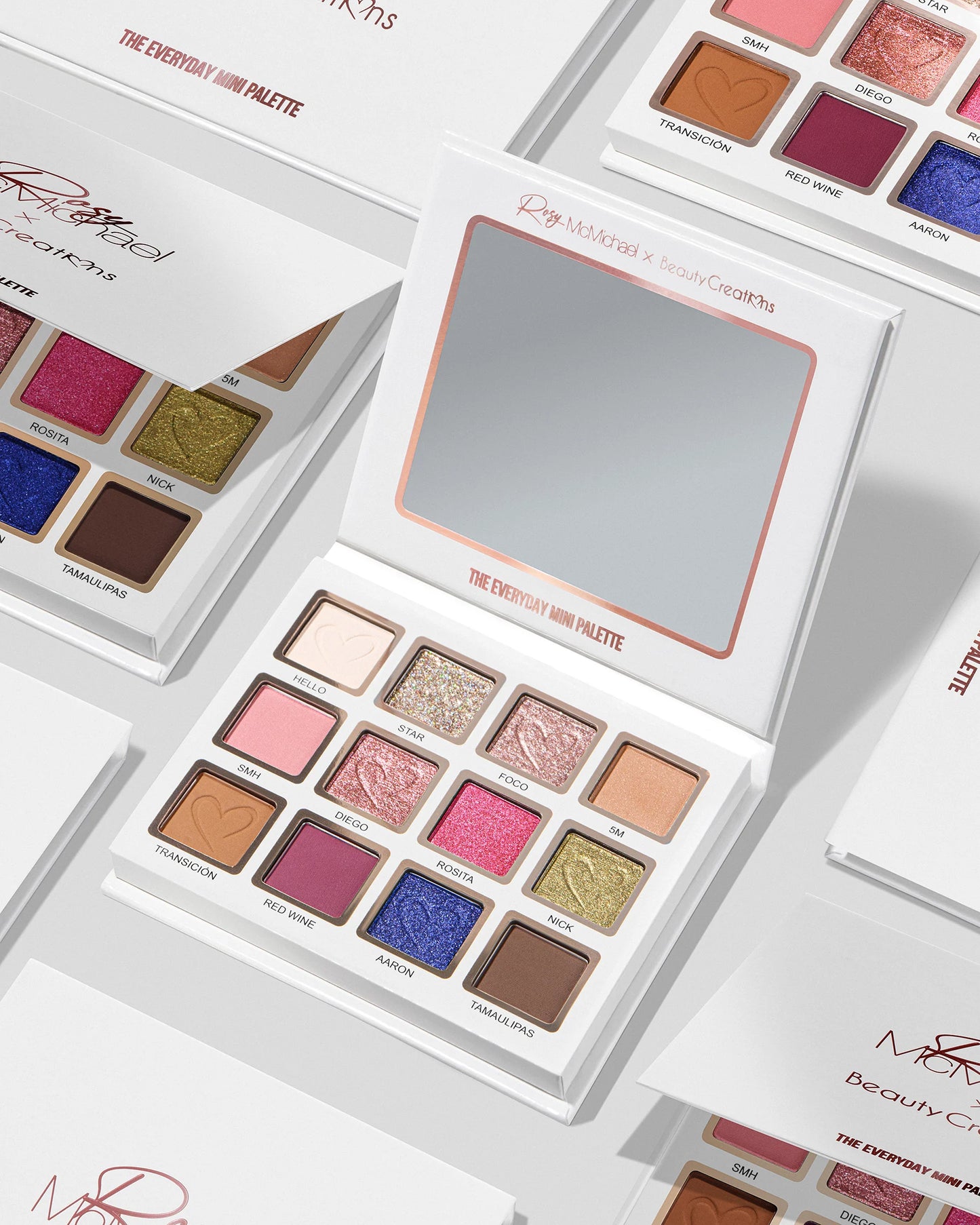 Mini paleta de sombras “Rosy McMichael” - Beauty Creations