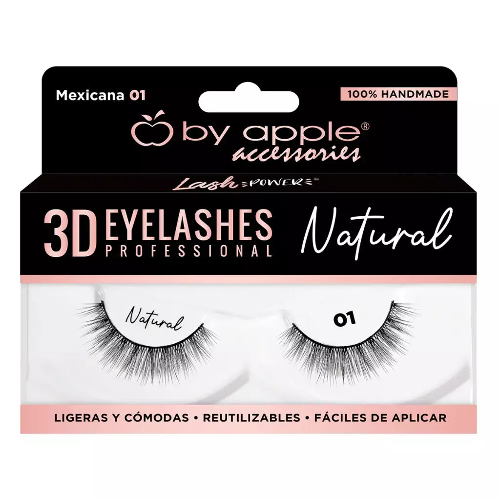 Pestañas 3D Natural - By Apple