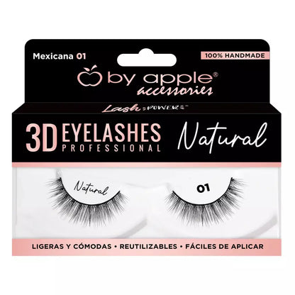 Pestañas 3D Natural - By Apple