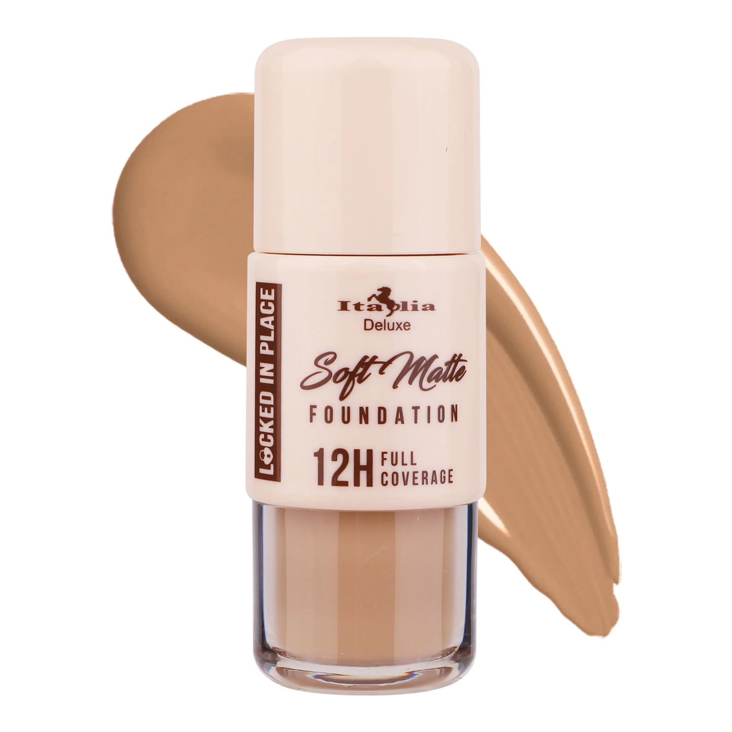 Gama de 10 pzs Base de maquillaje “Soft Matte” Italia deluxe