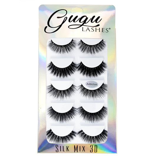 Mix 3D Pestañas Plata - Gugu Lashes