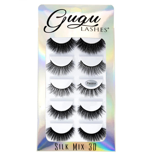 Mix 3D Pestañas Plata - Gugu Lashes