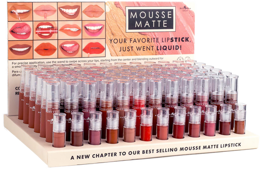 Display Mousse Matte Liquid #190 - Italia Deluxe