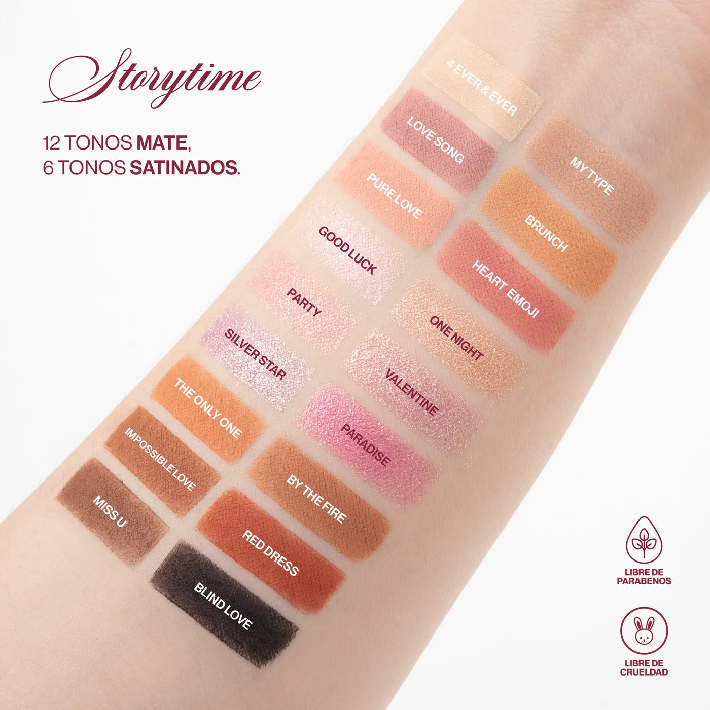 Paleta de Sombras Storytime - Atenea