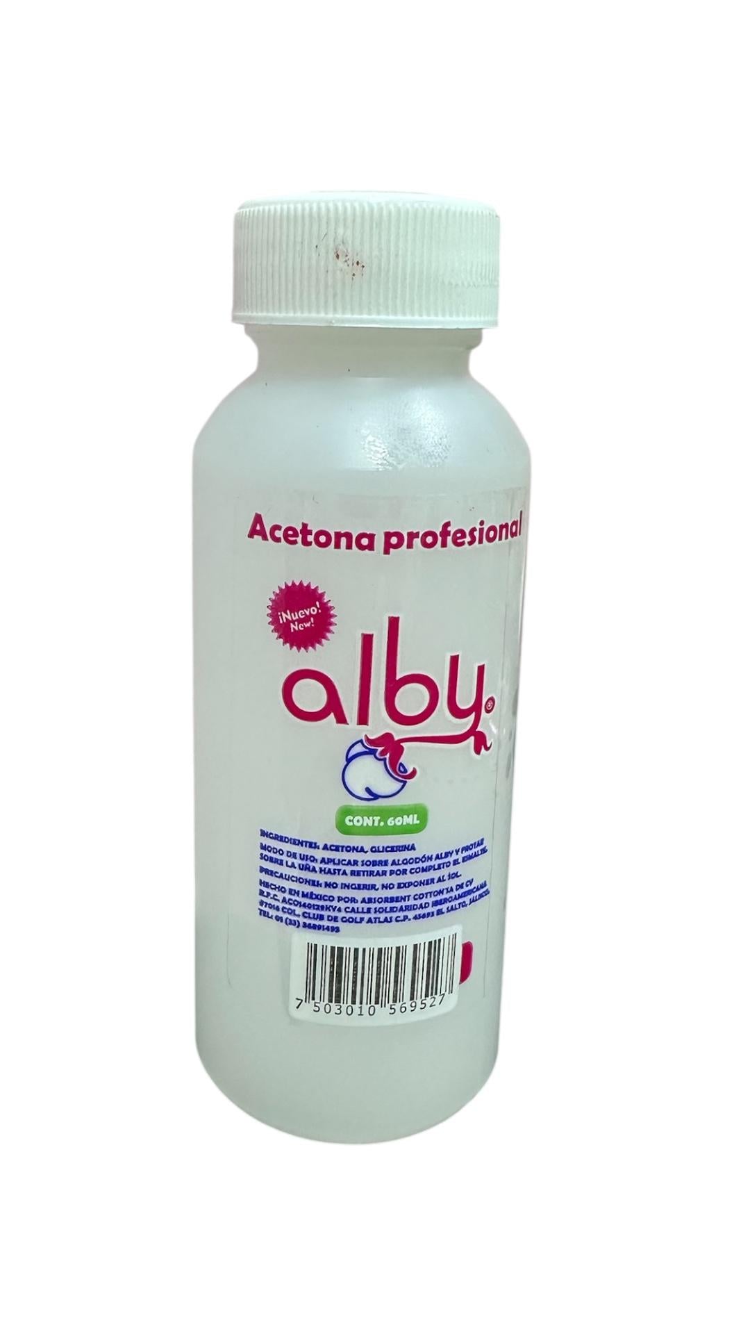 Acetona profesional Alby