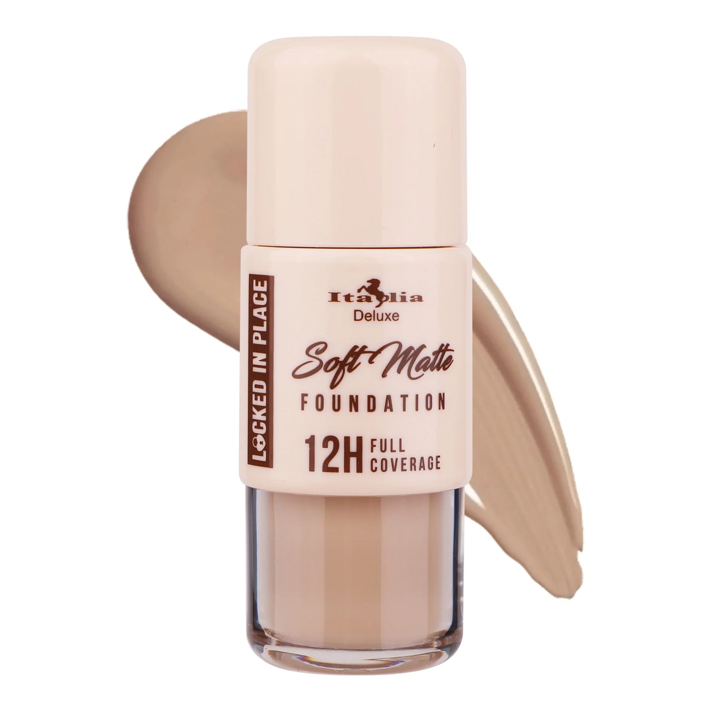 Gama de 10 pzs Base de maquillaje “Soft Matte” Italia deluxe