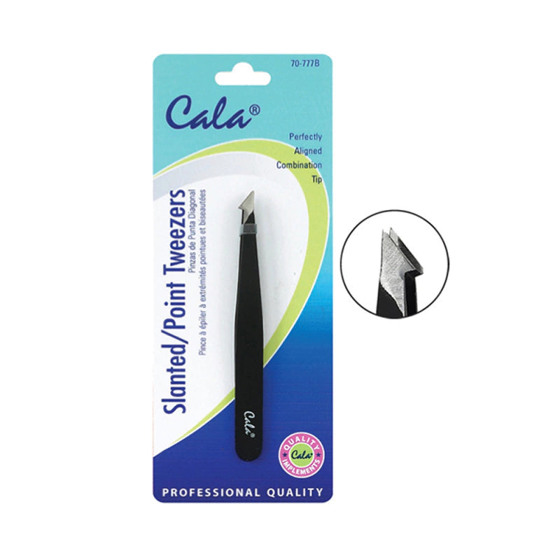 Slanted/Point Tweezers 70-777B Cala