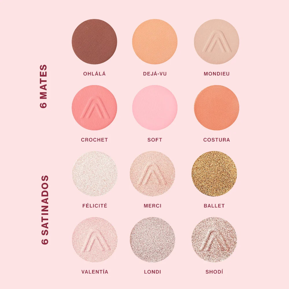 Paleta de Sombras Sublime - Atenea