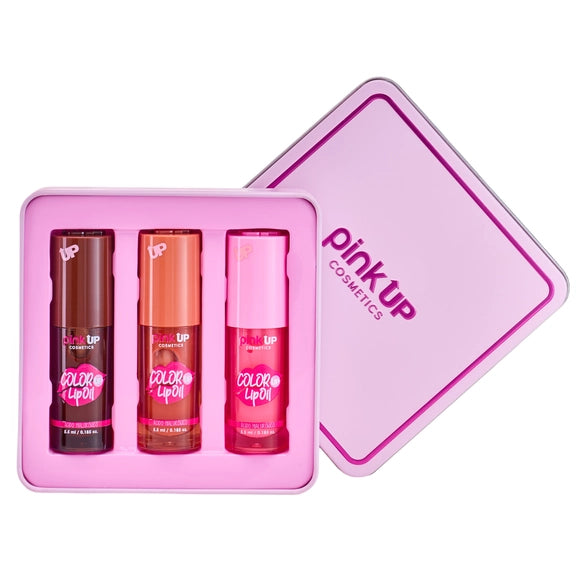 Set de Brillo de Labios con Ácido Hialuronico - Pink Up