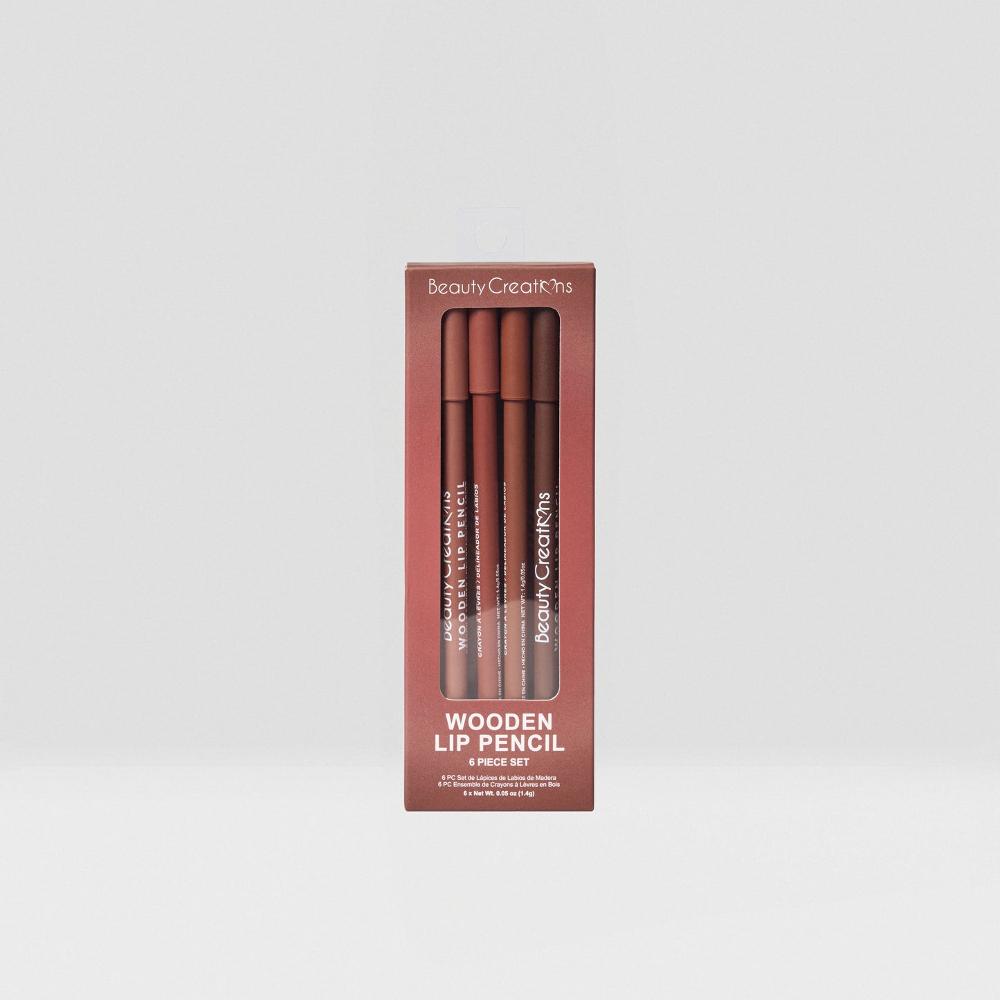 Set de 6 pzs Lapiz de Labios - Beauty Creations