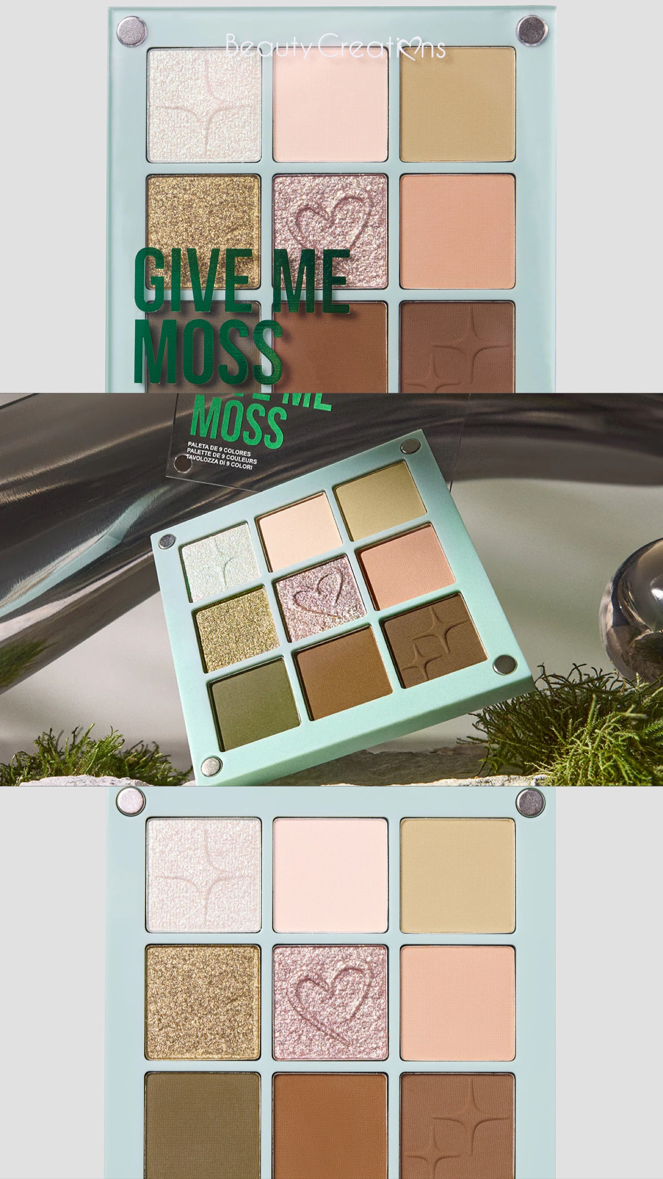 Paleta de Sombras Magneticas - Beauty Creations