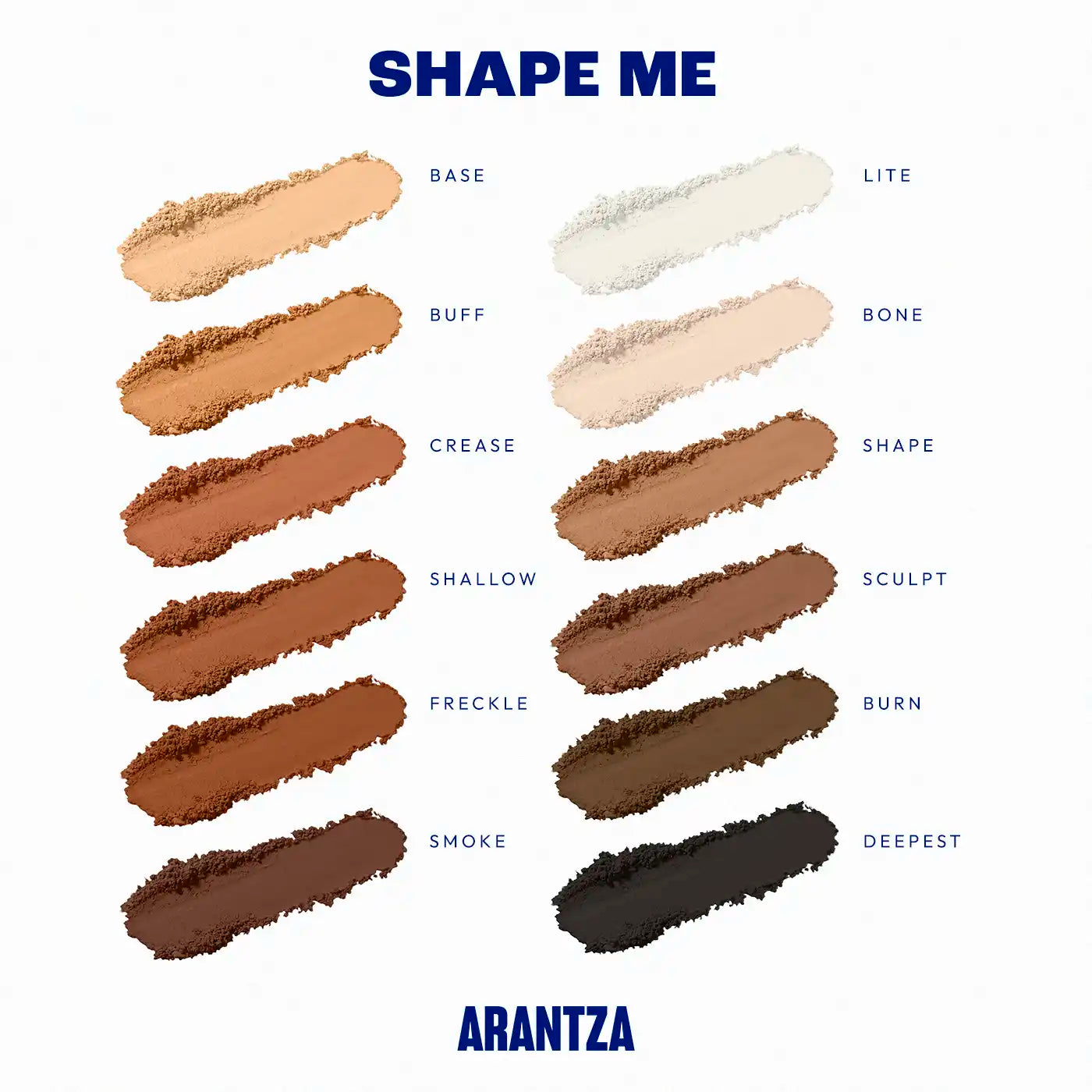 Paleta de sombras “Shape me” Arantza