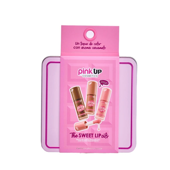 Set de Brillo de Labios con Ácido Hialuronico - Pink Up