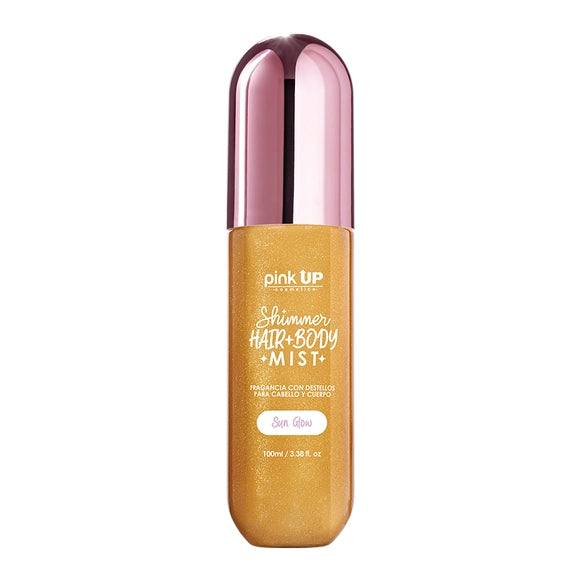 Body Mist + Shimmer Hair “Sun Glow” | Pink Up