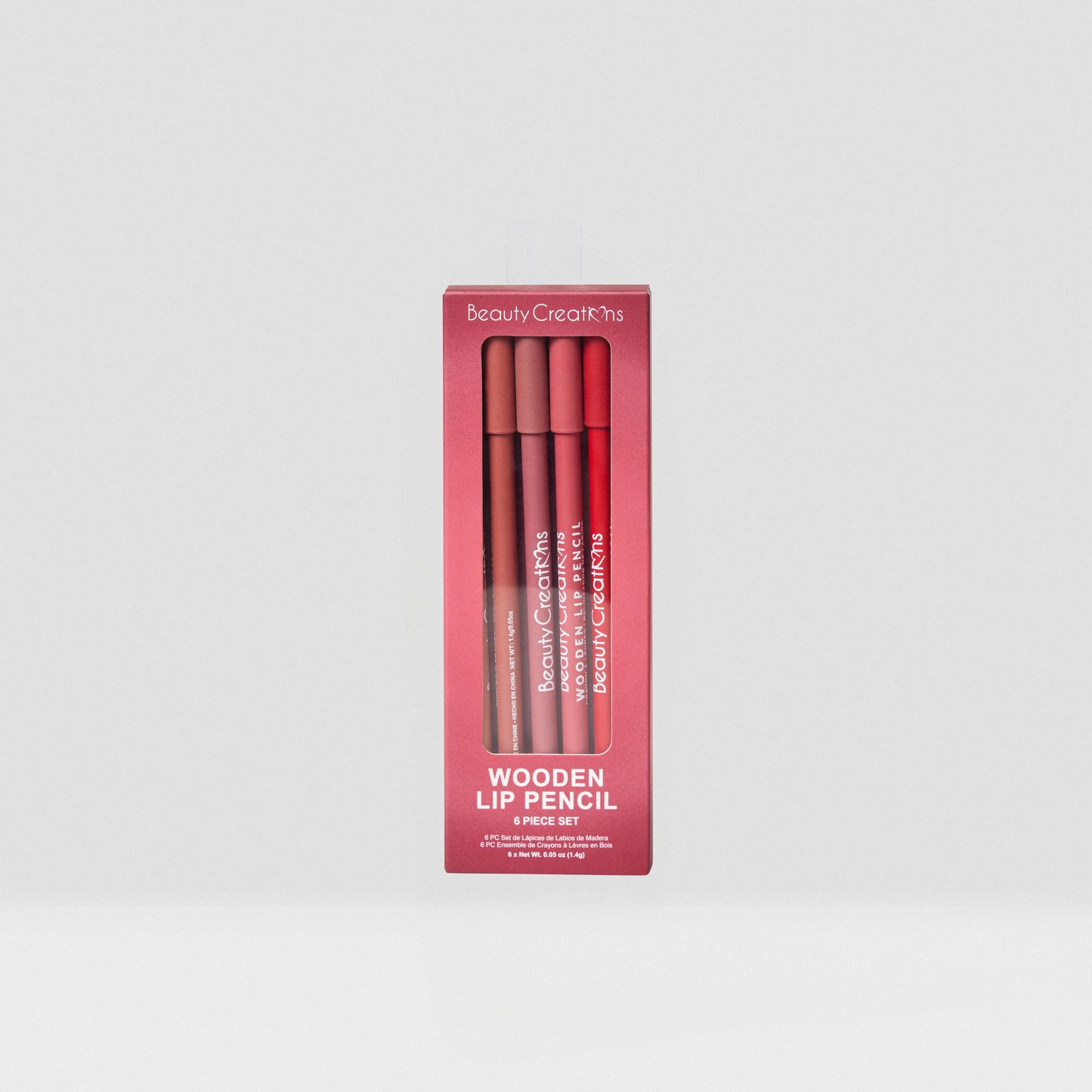 Set de 6 pzs Lapiz de Labios - Beauty Creations