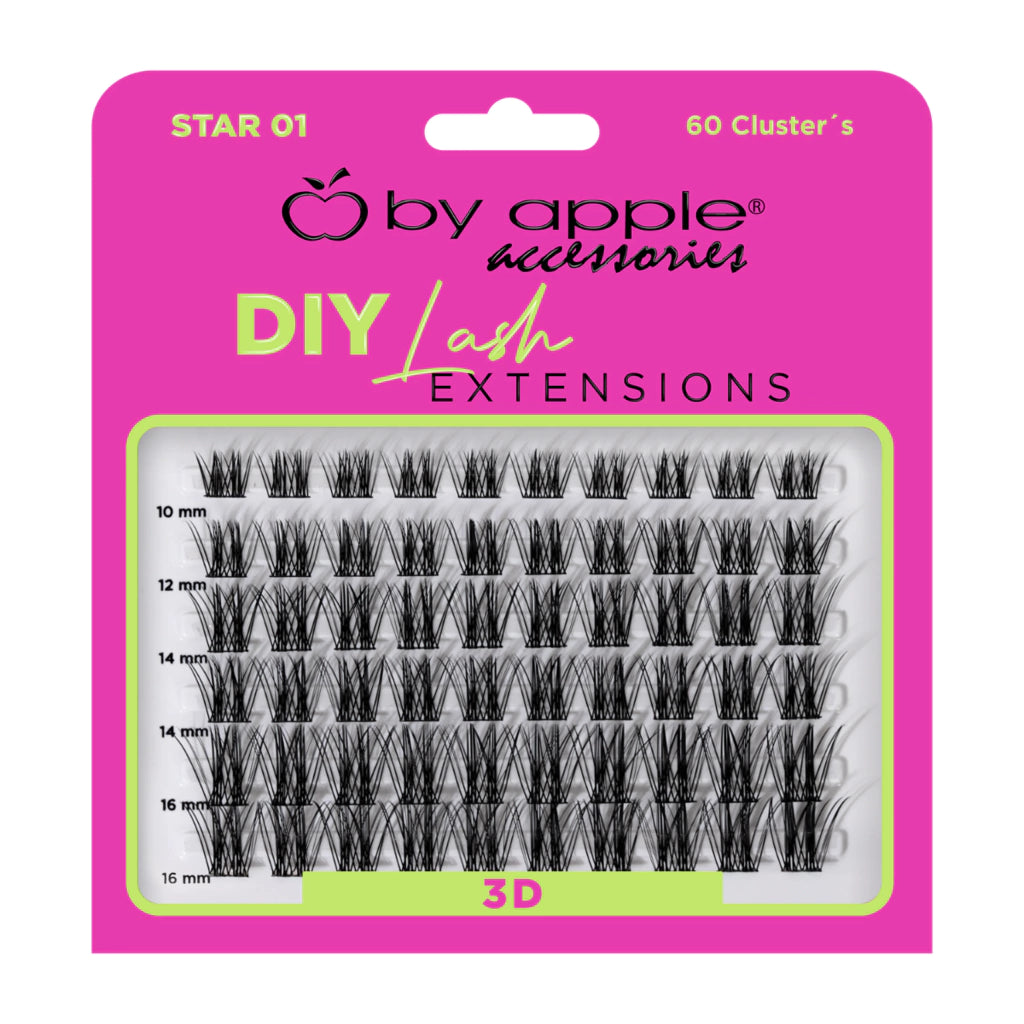 Pestañas Diy Clusters Efecto 3D - By Apple