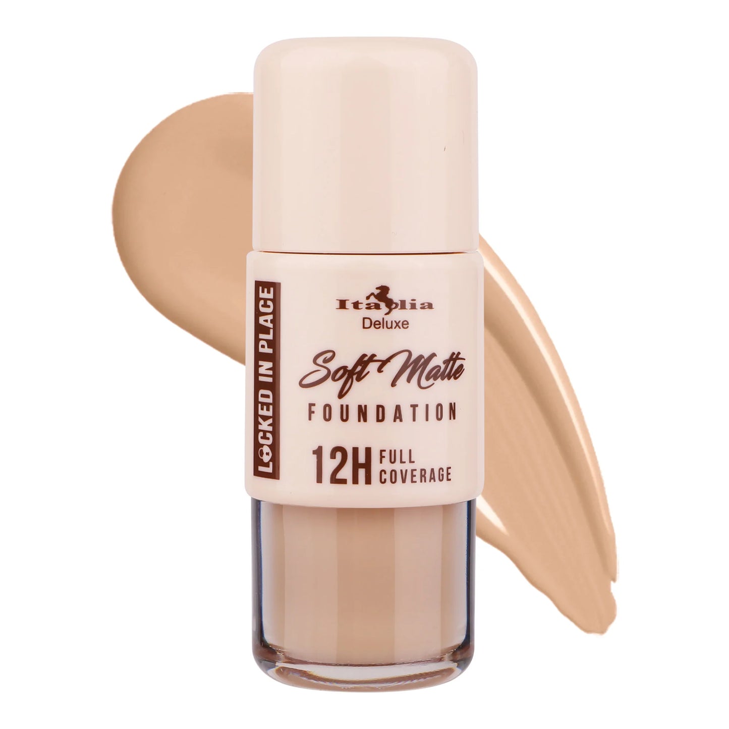 Gama de 10 pzs Base de maquillaje “Soft Matte” Italia deluxe
