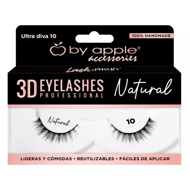 Pestañas 3D Natural - By Apple