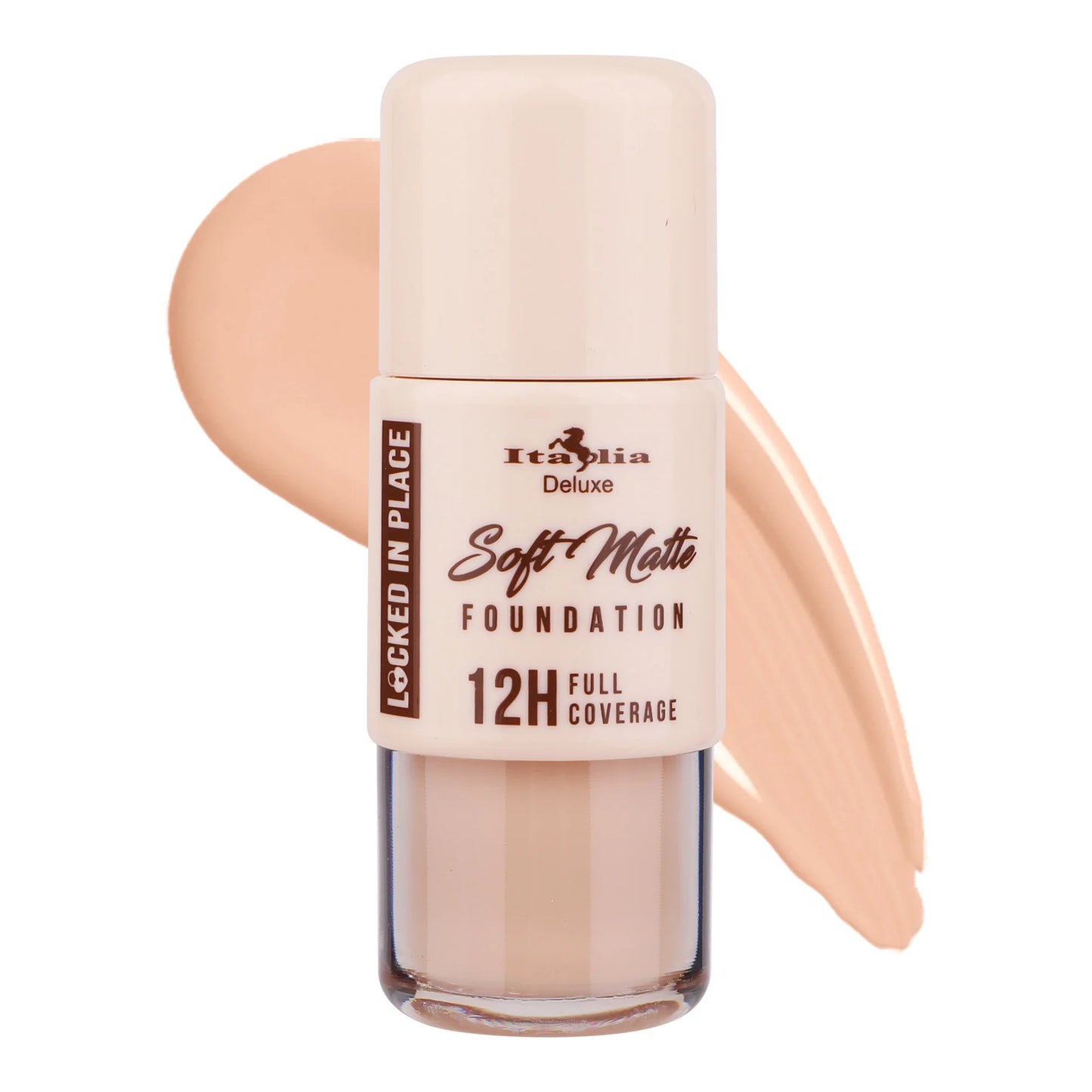 Gama de 10 pzs Base de maquillaje “Soft Matte” Italia deluxe
