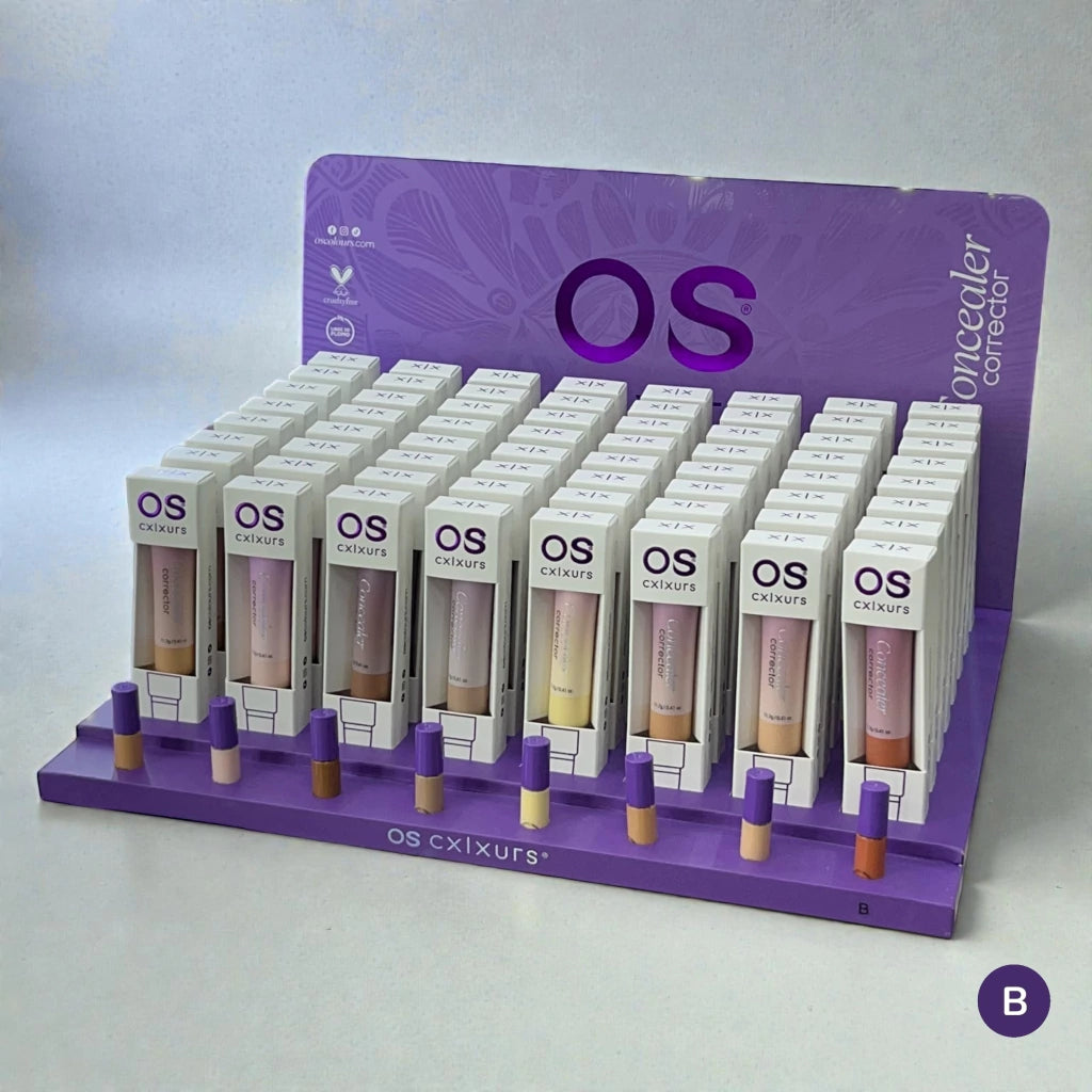 Display con 64 Piezas I Corrector Liquido "Iluminate" - OS CXLXURS