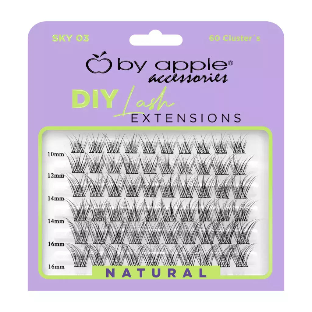 Pestañas Diy Clusters Efecto Natural - By Apple