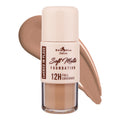 Gama de 10 pzs Base de maquillaje “Soft Matte” Italia deluxe