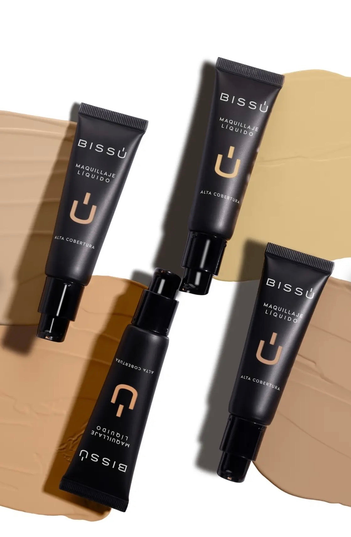 Maquillaje Liquido Alta cobertura - Bissu