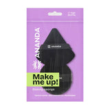 Par de Esponjas Negras Triangular & Circular ANANDA