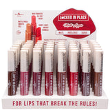 Gama de 8 Labiales en Barra Matte "Locked in Place" Mod. 193- Italia Deluxe
