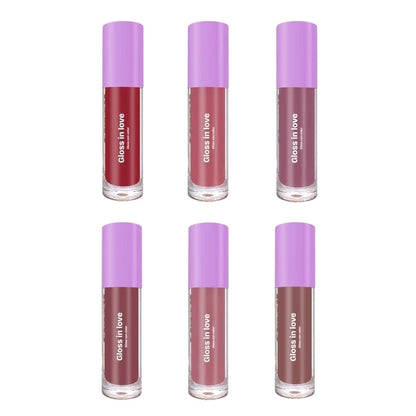 Gama de 6 Brillo Labiales ¨Gloss in Love¨- ANANDA