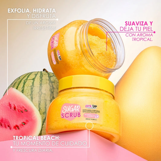 Exfoliante Corporal Sugar Scrub Aroma "Tropical Beach" - Pink Up