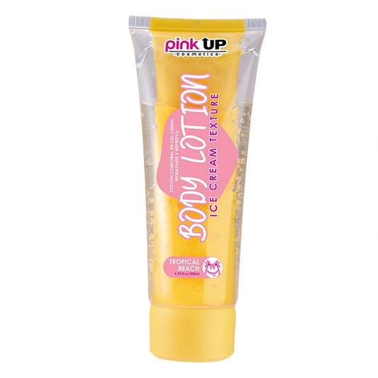 Loción Corporal en Gel/Crema "Tropical Beach" Hidratante y Nutritiva - Pink Up