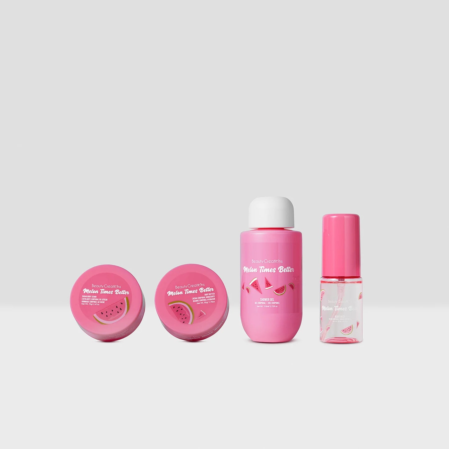 Mini Set Cuidado corporal - kit para viaje Beauty Creations
