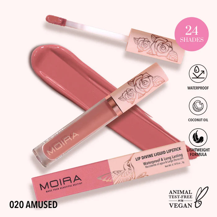 Labial Liquido "Lip Divine" I Moira