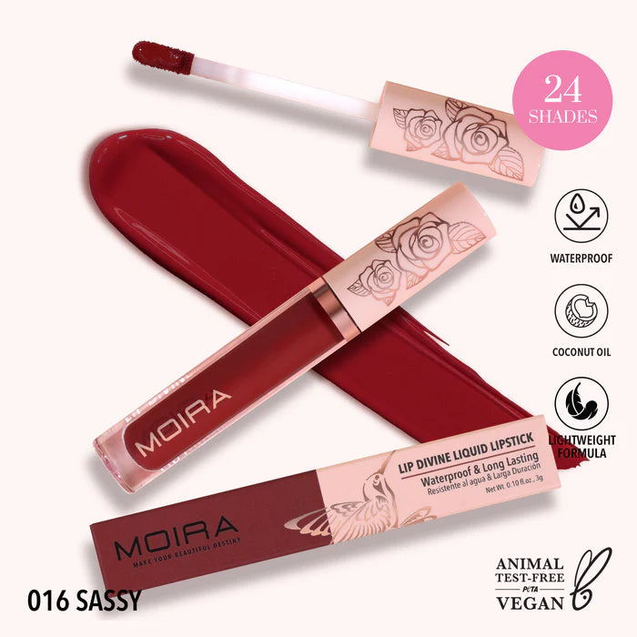 Labial Liquido "Lip Divine" I Moira