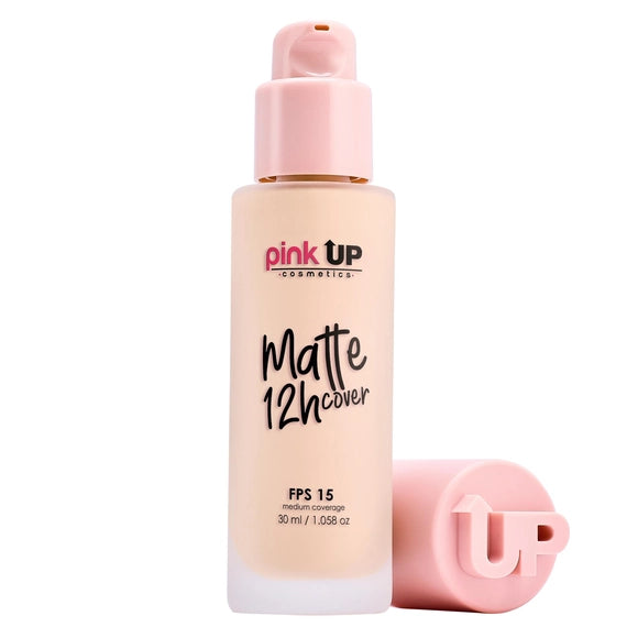 Maquillaje liquido Matte Cover 12 Hrs Pink Up