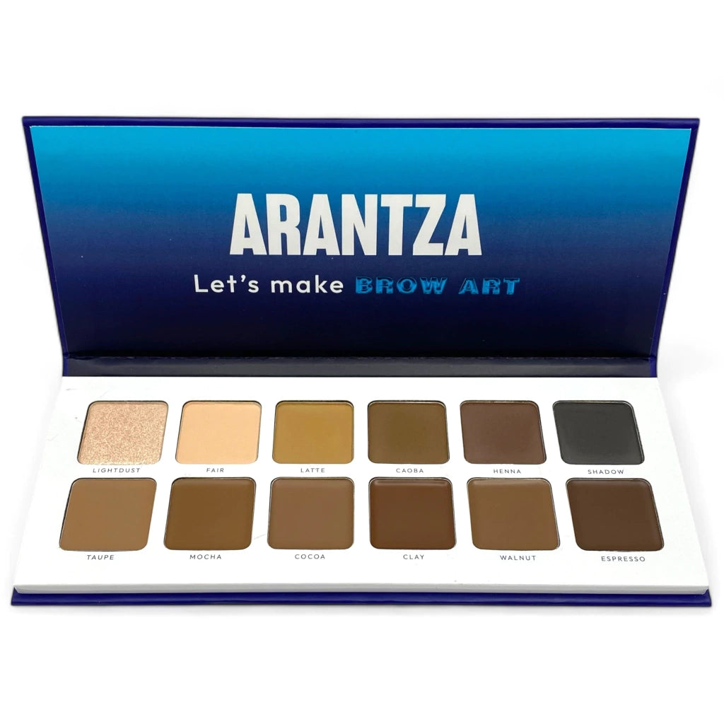 Paleta de Pigmentos y Pomadas para Ceja - Arantza Cosmetics