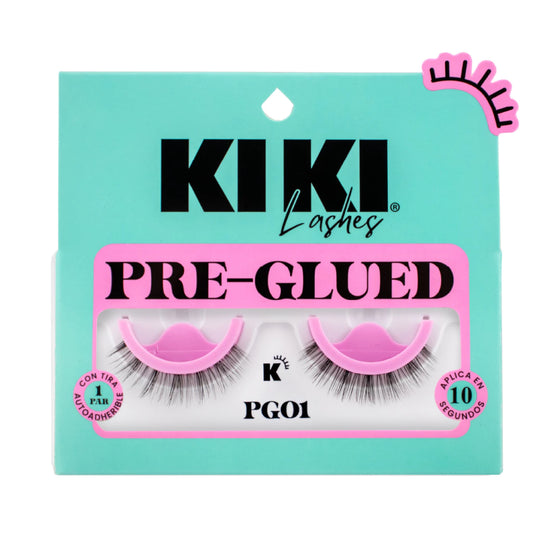 Par de Pestañas Pre-Glued - Kiki Lashes