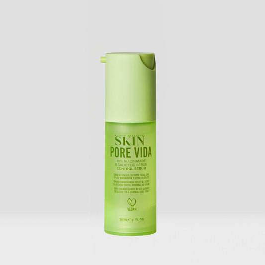 Suero Control de Grasa 10% de Niacinamida y 1,9 % de Acido Salicilico “Skin Pore Vida” 30ml - Beauty Creations