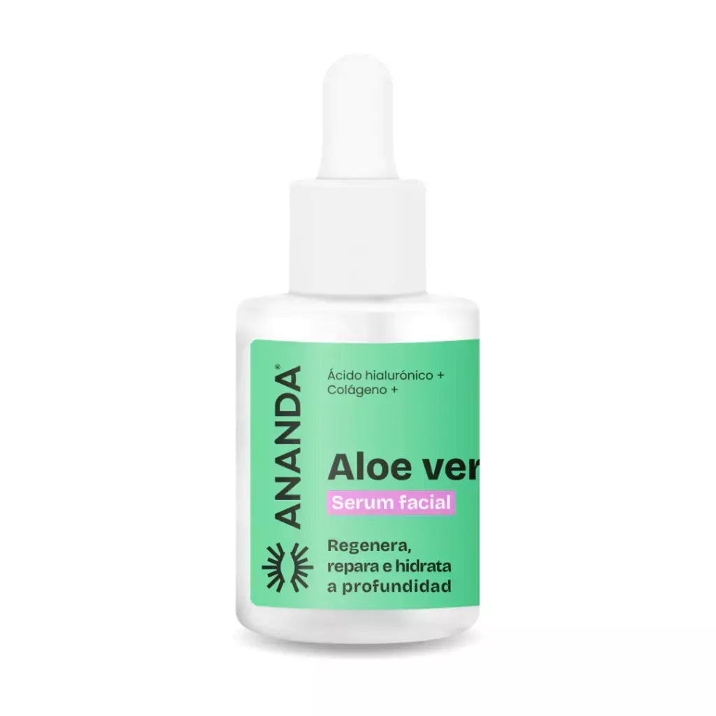 Serum Facial Aloe Vera Acido Hialuronico + Colageno - ANANDA
