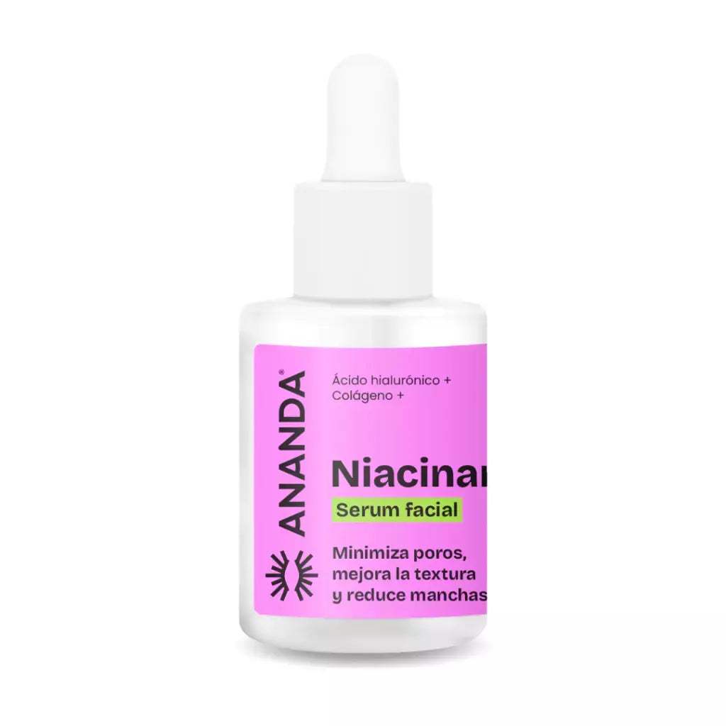 Serum Facial Niacinamida Acido Hialuronico + Colageno 30 ml - ANANDA