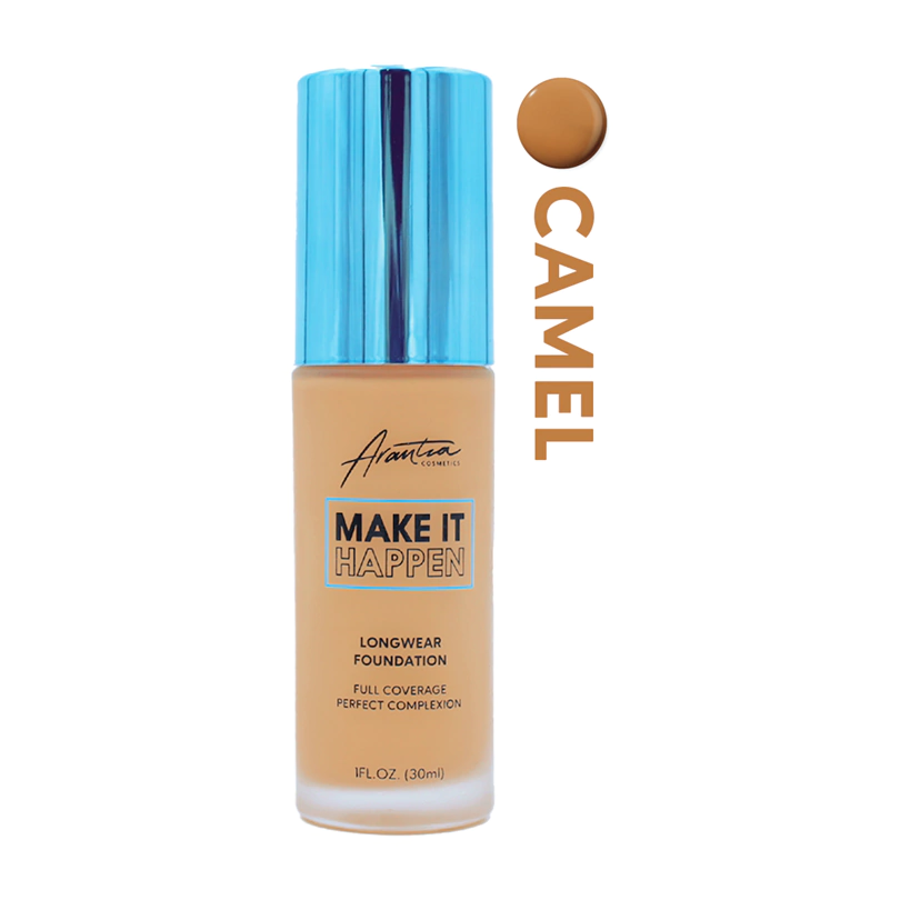 Maquillaje Liquido de Alta Coberturta Make It Happen - Arantza Cosmetics